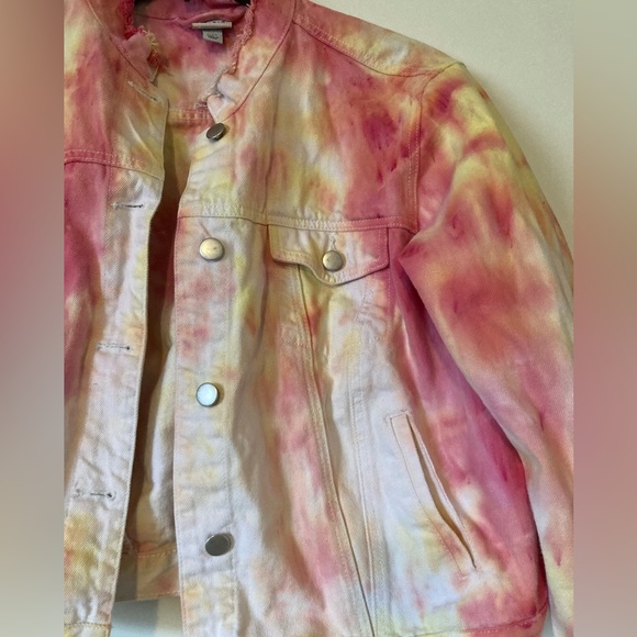 Tie dye Jean jacket - Picture 5 of 7